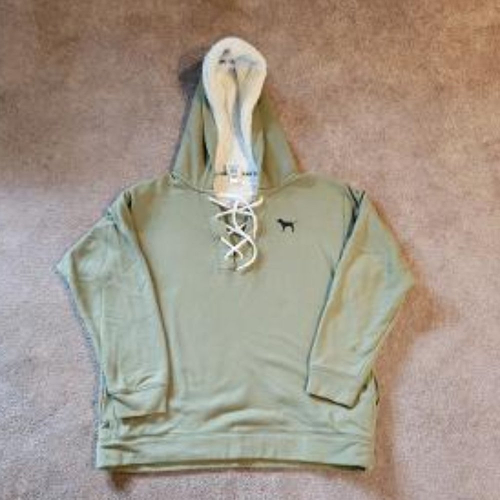 Victoria Secret PINK Sherpa Hoodie, Size L